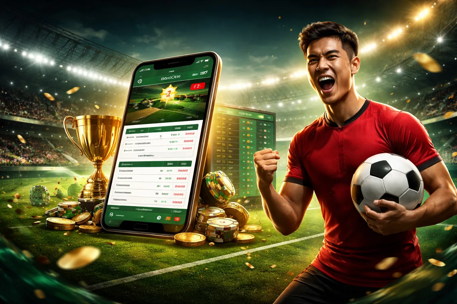 Sân vận động thể thao sôi động của 79king4